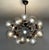 Brown 21st Century Ovale Bronze Smoky Murano Sputnik Chandelier by Fabio LTD For Sale - Image 8 of 9