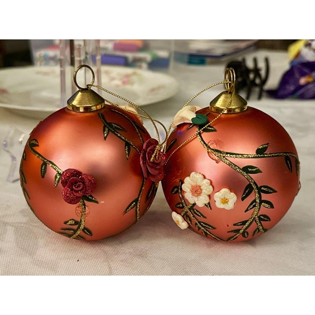 Blown Glass Polish Vintage Ornaments - Set of 3 For Sale - Image 10 of 10