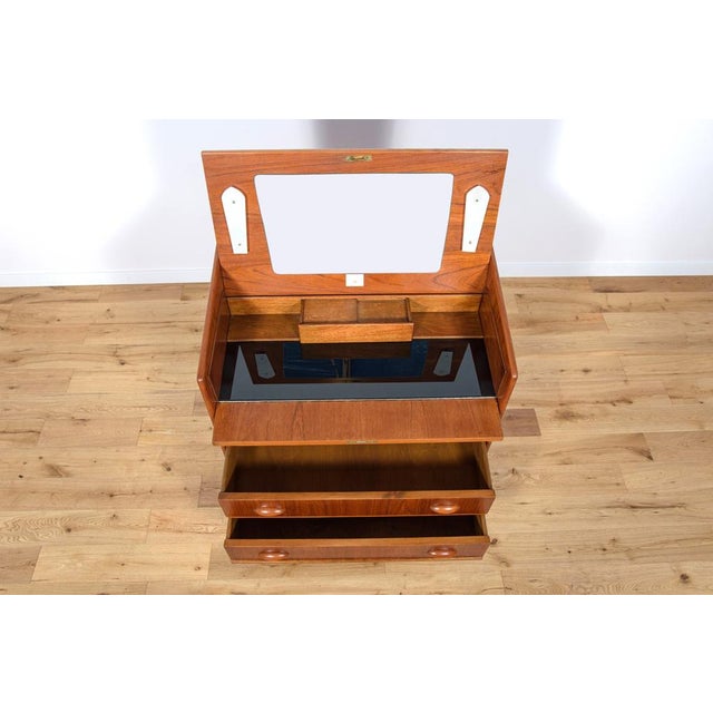 Mid-Century Danish Teak Dressing Table, 1960s For Sale - Image 12 of 18