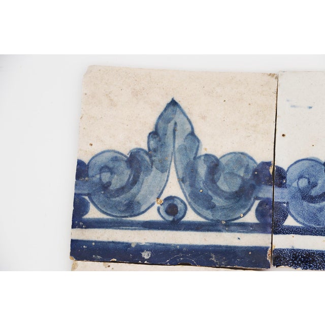 Circa: 18th Century. Country: Portugal. Material: Earthenware, Tin-glazed pottery. Item condition: Some chips and...