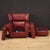 Set of Italian Chair with Footstool, 1980 For Sale - Image 9 of 14