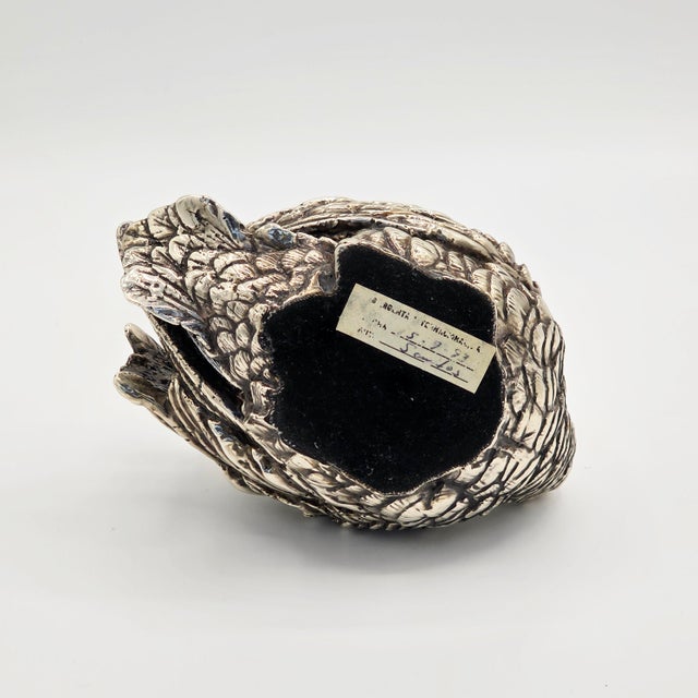 Vintage D’Argenta Silver-Plated Swan Sculpture, Mexico For Sale - Image 10 of 11