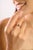 Blue Modern Toi Et Moi Blue Sapphire and Diamond Ring Size 7 in 14k White Gold For Sale - Image 8 of 14