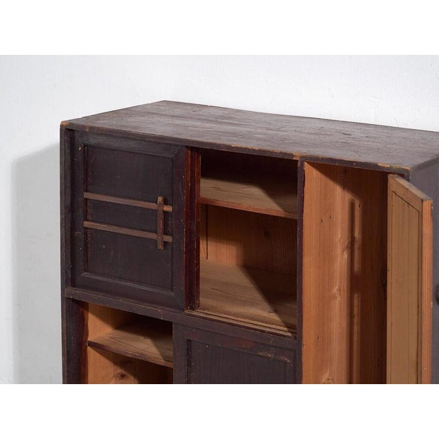 Japanese Cabinet in Wood For Sale - Image 4 of 13