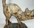 Metal Rare Antique 1920's Hubley Manufacturing Company Heavy Cast Iron Cat Doorstop For Sale - Image 7 of 13