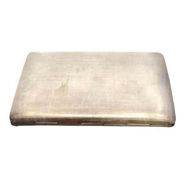 Late 20th Century Tiffany & Co Estate Rare Compact Mirror Sterling Silver 86 Grams For Sale - Image 17 of 18