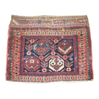 Antique Bagface Rug - 1'3" x 1'6" For Sale