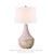 Studio original table lamp in a vibrant William Morris pattern