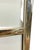 Vintage 1980s Postmodern Jewelry Armoire With Gold-Tone Trim For Sale - Image 17 of 18