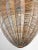 Contemporary Raw Rattan Starfruit Pendant Light Large For Sale - Image 4 of 8