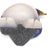 Miniature Hand Painted Penguin Figurine With Glass Eyes & Metal Beak 2.1" For Sale - Image 9 of 12