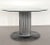 Italian Pedestal Dining Table in Chrome and Glass attributed to Gastone Rinaldi, 1970s For Sale - Image 9 of 13