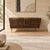 Three-Door Italian Sideboard in Chocolate Glass and Brass from Justfurnituress SRL For Sale - Image 9 of 10