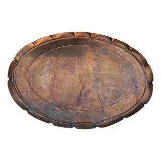 Art Deco Copper Samovar Tray, 1920s For Sale