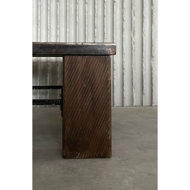 1970s Slate Coffee Table, France, 1990s For Sale - Image 5 of 8