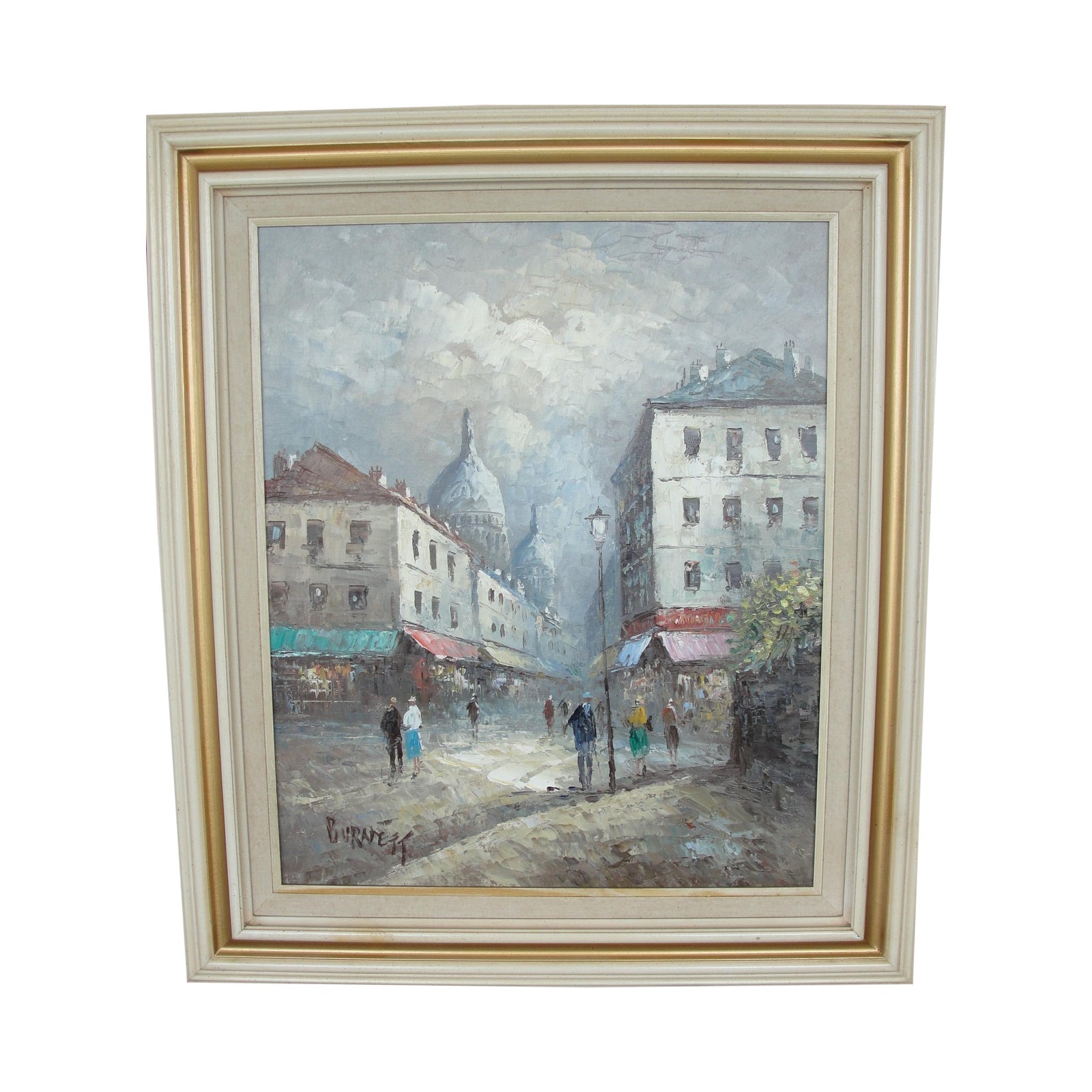 Caroline Streets of Paris Oil Painting Chairish