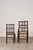 Set of 10 Late 18th Century Oak Lancaster Spindle Rush Seat Chairs (2 Arms, 8 Sides) For Sale - Image 4 of 7