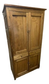 Example of Early American Storage Cabinets and Cupboards