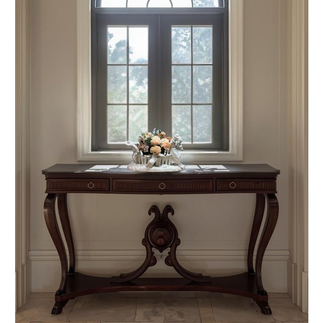 Figurative Antique White Porcelain Picket Fence Centerpiece With Courting Couple and Children Royal Worcester 1890 For Sale - Image 3 of 18