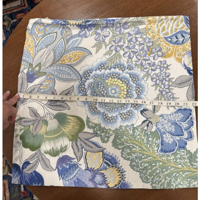 Brunschwig & Fils Kalabali Lagoon Decorative Pillow Cover For Sale In Boston - Image 6 of 6