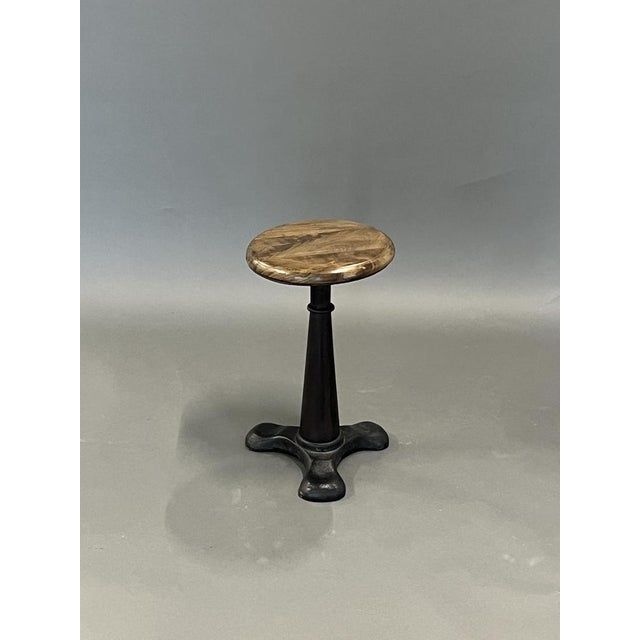 Cast Iron Stool by Singer For Sale - Image 4 of 4