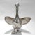 Silver Figural Alpaca 'Silver' Swan Flower Holder or Centerpiece for the Table For Sale - Image 8 of 18