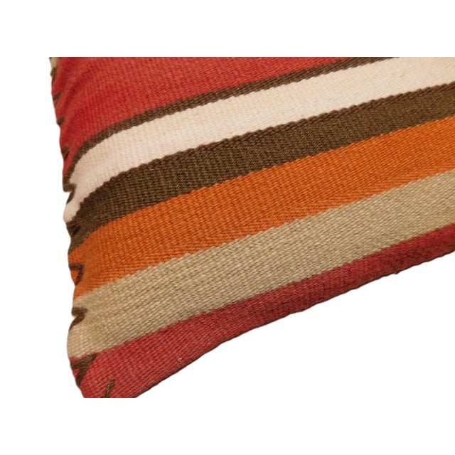 Contemporary Striped Decorative Cushion by Pottery Barn For Sale - Image 3 of 6