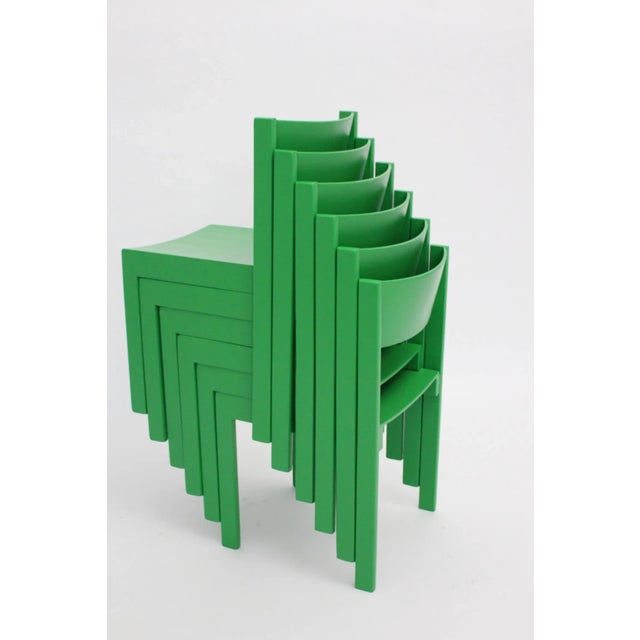 Mid-Century Modern Dining Chairs from E. & A. Pollak, Set of 8 For Sale - Image 5 of 11