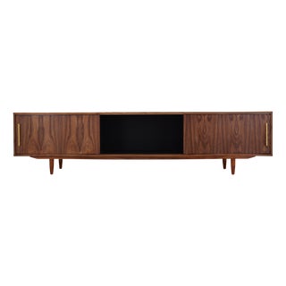 Scandinavian Walnut Sideboard, 2000s For Sale