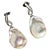 Fine Quality Freshwater Pearl Diamond Earrings 14k Gold Certified $1950 914369 This is a Unique Custom Made Glamorous...