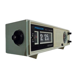 Radio and Digital Alarm Clock by Federal Communications Commission for Precor, 1970s For Sale