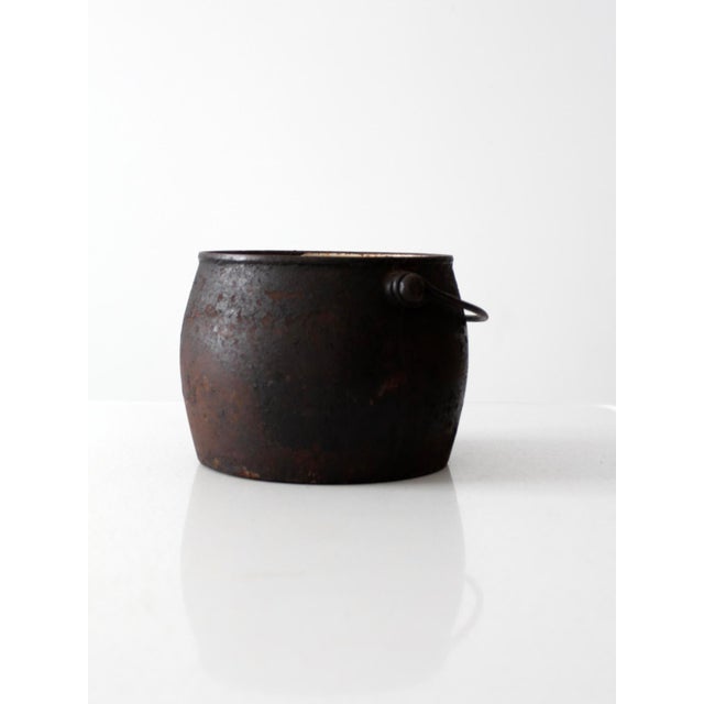 Antique Cast Iron Pot Chairish