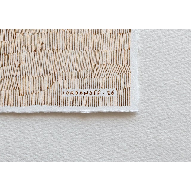 Contemporary Abstract Ink on Paper "Sans Titre 772" by Jérémie Iordanoff For Sale - Image 6 of 7