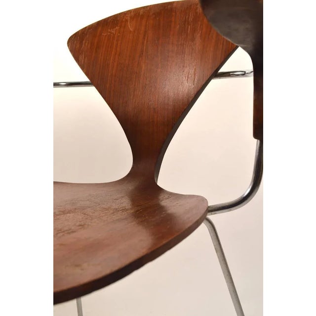 Wood Armchair Attributed to Cherner For Sale - Image 7 of 11