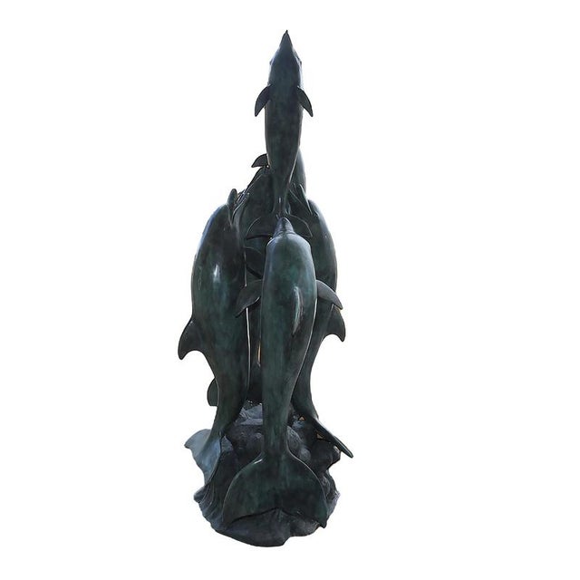 Not Yet Made - Made To Order Fountain of the Dolphins Sculpture, Bronze For Sale - Image 5 of 6