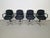 Vintage Space Age Office 232 Chairs by Wilhelm Ritz for Wilkhahn, 1970s, Set of 4 For Sale - Image 6 of 16