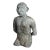 Mid Century Modern Terra Cotta Torso Sculpture of a Man by York Lewis Circa 1980 For Sale