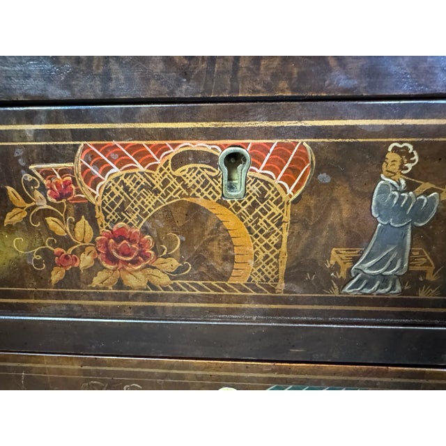 Aston Court by Henredon Chinoiserie Chest | For Sale - Image 4 of 7