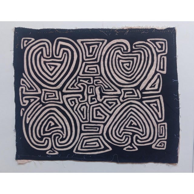 Mola Fabric by Cuna Indians, Panama, 1970s For Sale - Image 3 of 3