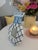 1990s Vintage Pop Art Blue and White Grecian Vase Ceramic Picture Frame For Sale - Image 5 of 11