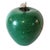 Early 21st Century Vintage Green Marble Apple Paperweight With Brass Stem For Sale - Image 5 of 10