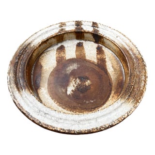 Mid-Century Danish Studio Pottery Bowl by Aksel Larsen for Axella, 1960s For Sale