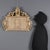 Carved, lacquered, and gilded wooden altarpiece. The pierced cymatium features a central carving depicting a biblical...