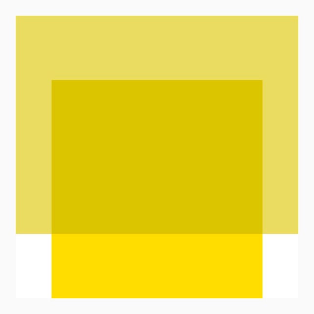 Contemporary The Interaction of Light Celery and Warm Yellow Fine Art Print 35" X 45" by Liz Roache For Sale - Image 3 of 5