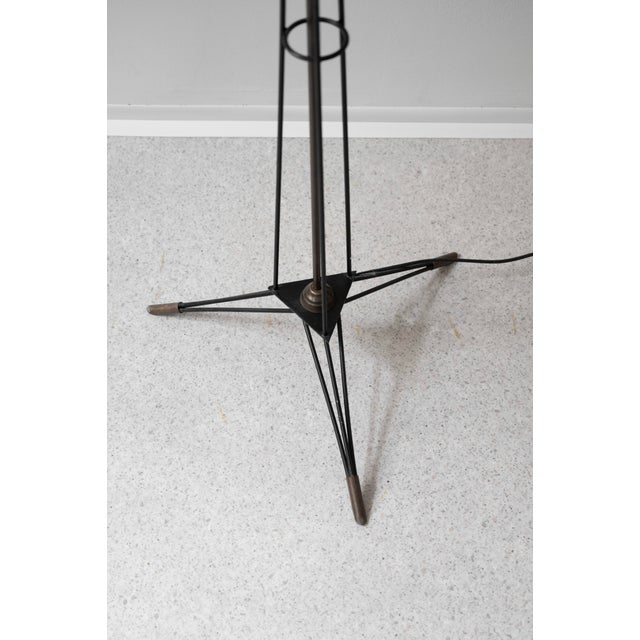 1950s Mid-Century Modern Italian Floor Lamp from Stilnovo, 1950s For Sale - Image 5 of 9