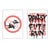 Banksy, Cut and Run, 2023, Lithographic Posters, Set of 2 For Sale