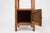 Brown French Art Deco Nightstand in Oak with Pink Marble Top, 1930s For Sale - Image 8 of 14