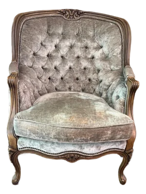 Hancock & Moore Louis XV Style Bergère Chair