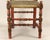 Dated 1902 German Schwälmer Folk Art Wedding Chair For Sale - Image 4 of 18
