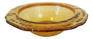 Tiara by Indiana Amber Glass Child Nursery Rhythm Themed Bowl